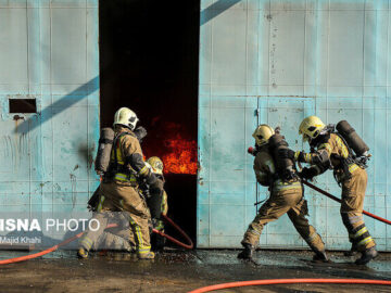 آتش‌سوزی در واحد تقطیر پالایشگاه آبادان مهار شد