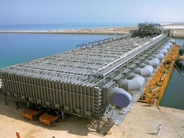 احداث بزرگترین آب شیرین کن صنعتی در جنوب ایران