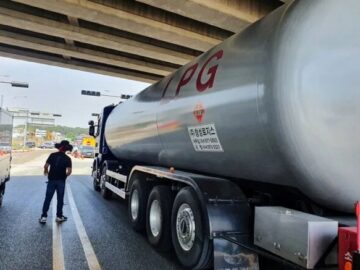 اعتصاب دوباره کامیون‌داران در کره‌جنوبی