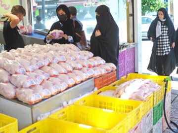 قیمت مرغ در بازار ۱۱ هزار تومان زیر نرخ مصوب رسید