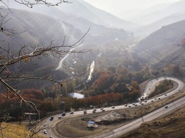 آخرین وضعیت ترافیکی جاده‌ها/ انسداد ۱۰ محور به دلیل کاهش ایمنی در مسیر