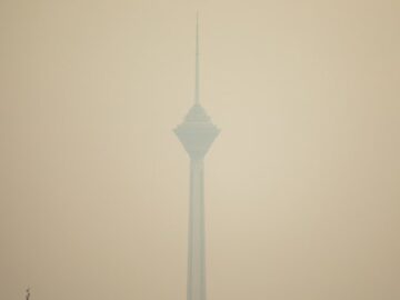 هشدار نارنجی سازمان هواشناسی برای آلودگی هوای تهران و کرج‌