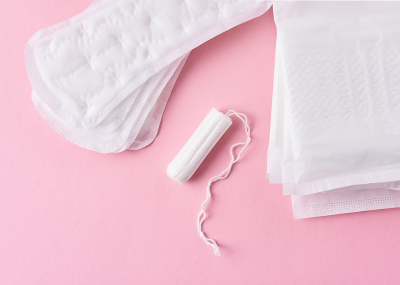 نوار بهداشتی و تامپون