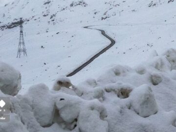 ‌۱۸ میلیون کیلومتر مربع از سطح کشور پوشیده از برف است