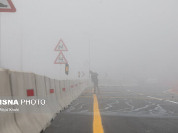 آزادراه تهران – شمال به‌دلیل ریزش بهمن مسدود شد