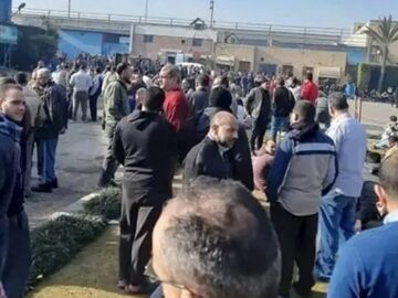 افزایش اعتصاب‌ها و تظاهرات مصر در اعتراض به دستمزد پایین و تورم بالا