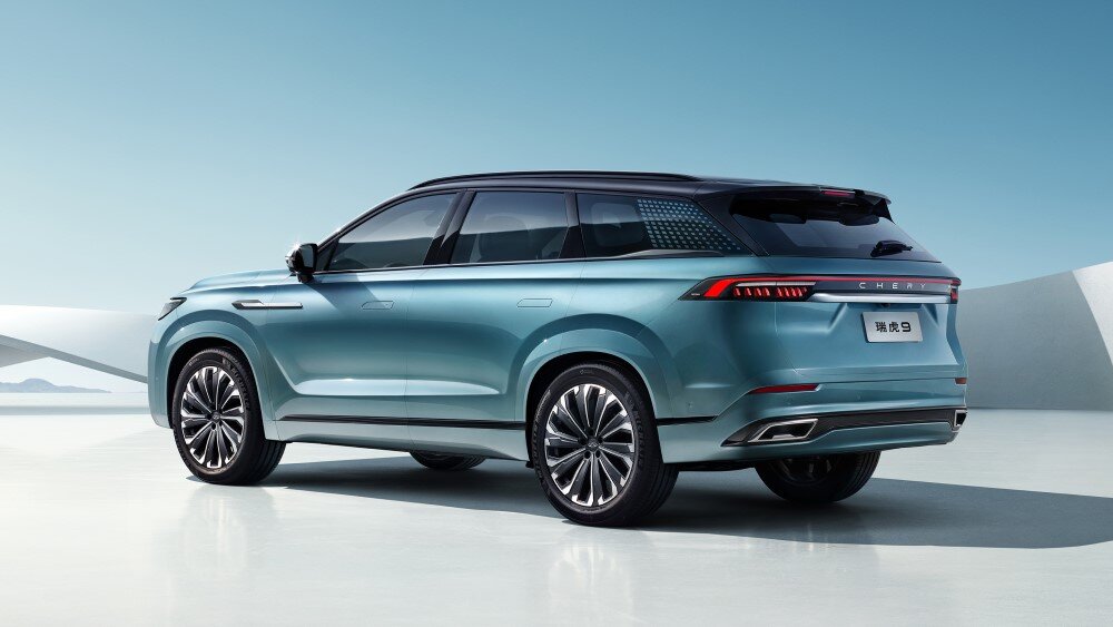 شاسیبلند جدید چری با حال و هوای بنز که شاید به ایران بیاید / عکس