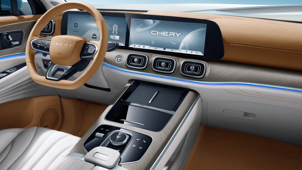 شاسیبلند جدید چری با حال و هوای بنز که شاید به ایران بیاید / عکس