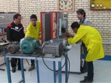 ۷۲۷ قزوینی آموزش اشتغال در محیط واقعی تولیدی دیدند
