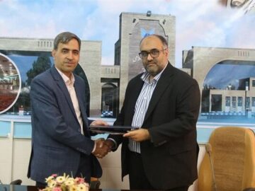 امضای تفاهم نامه مشترک بین شرکت سنگ آهن مرکزی و دانشگاه بافق