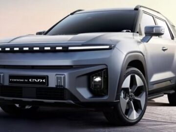 تولید مشترک کره و چین این شاسی بلند برقی جذاب است! / عکس