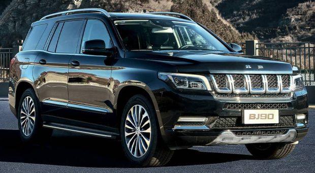 بایک BJ90 جزو گران ترین خودروهای چینی