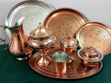 وقتی هنر دست چاشنی ظروف مس می شود؛ از خلیج فارس تا هند کار دست ایرانی می درخشد