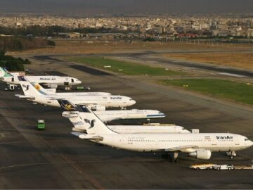 تعطیلی موقت فرودگاه های تهران  در ۲۹ فروردین