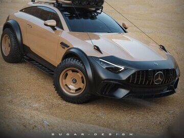 رندرهای این غول آفرود مرسدس بنز هوش را از سر می‌پراند!/ عکس