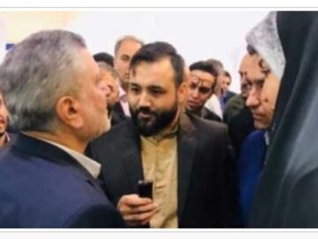 بازدید وزیر تعاون، کار و رفاه اجتماعی از غرفه گروه هتل های ایرانگردی و جهانگردی