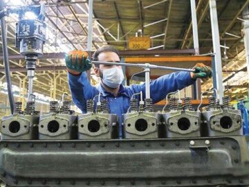 رشد صنعت در دولت سیزدهم ۳.۶ برابر دولت قبل شد