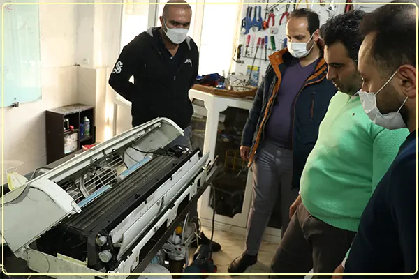 دوره تعمیرات کولر گازی پایتخت فناوری