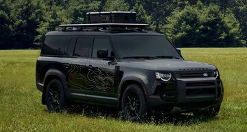 این غول سیاه لندرور مخصوص آفرود است/ عکس