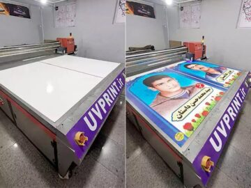 سفارش چاپ فلت بد روی سطوح مختلف به یووی پرینت