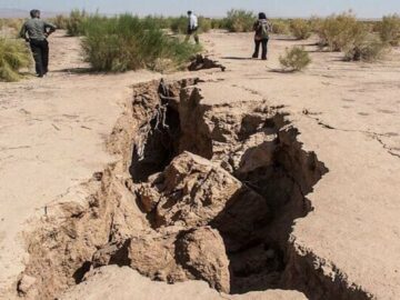 نرخ فرونشست ایران پنج برابر میانگین جهانی است