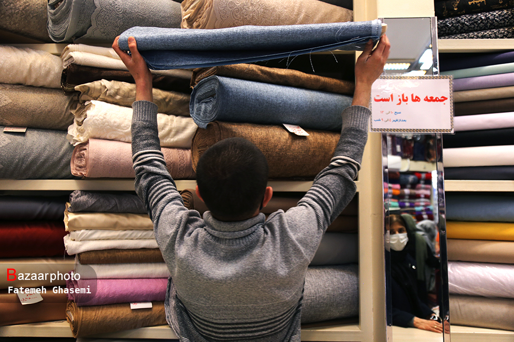 رکودِ بازار پارچه در فصل سرد سال| قیچی واردات بر طاقه پارچه های ایرانی