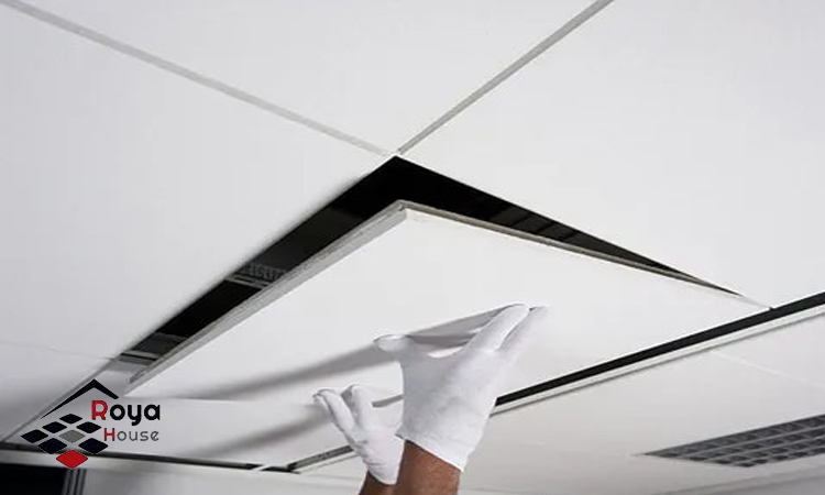 هزینه پنل گچی و سقف کاذب